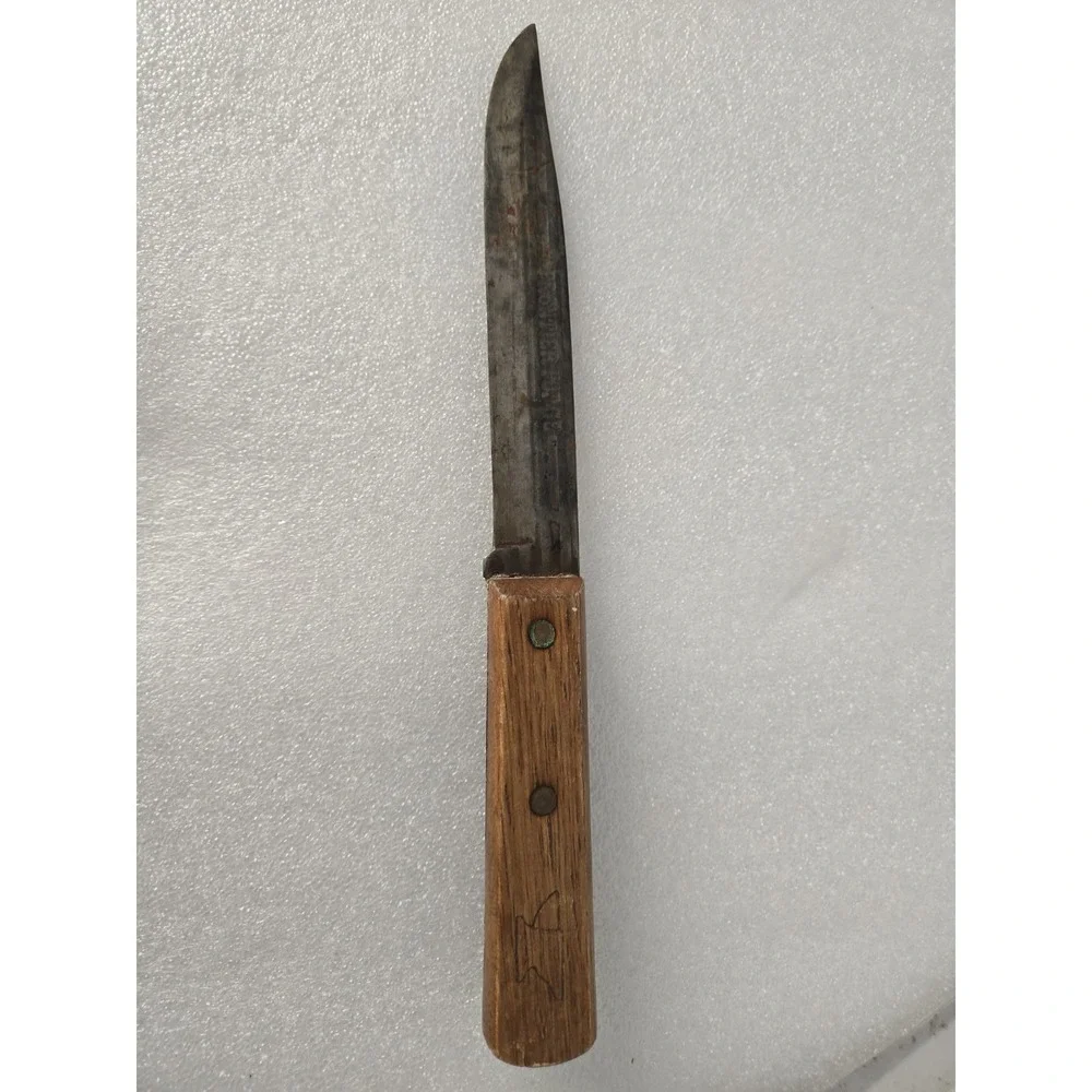 VINTAGE FRONTIER FORGE CUTLERY KNIFE Plus Another Unbranded Knife Lot Of 2